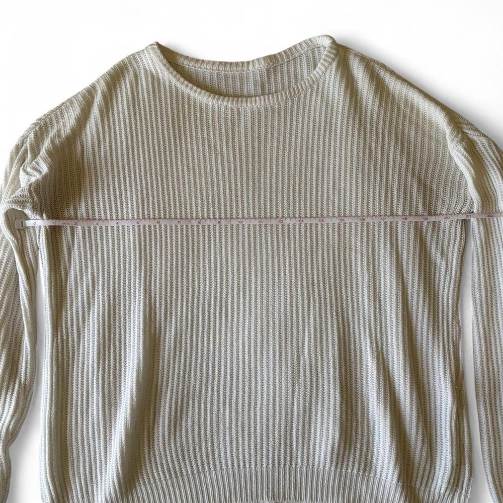 Cream Knit Sweater - Picture 5 of 6